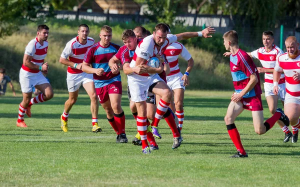 Odessa Ukraine September 2017 Internationales Rugby Turnier Zwischen Den Mannschaften — Stockfoto