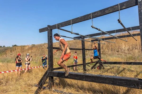 Odessa Ucraina Agosto 2018 Gare Sportive Tradizionali Della Nazione Gara — Foto Stock