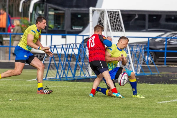 Odessa Ukraina Maja 2016 Roku Półfinale Pucharu Europy Rugby Trzymająca — Zdjęcie stockowe