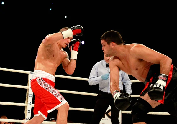 Odessa Ukraine Mai 2014 Champion Monde Boxe Poids Lourds Alexander — Photo