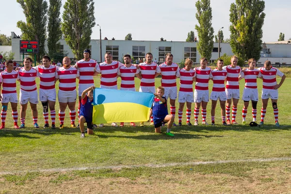 Odessa Ukraine Setembro 2017 Torneio Internacional Rugby Entre Equipes Chisinau — Fotografia de Stock