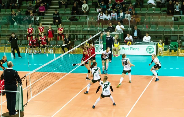 Odessa Ukraine Septembre 2017 Coupe Cev 2018 Volleyball Féminin Joué — Photo