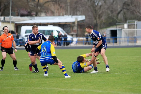 Odessa Ucraina Aprile 2013 International European Cup Rugby Squadra Moldova — Foto Stock