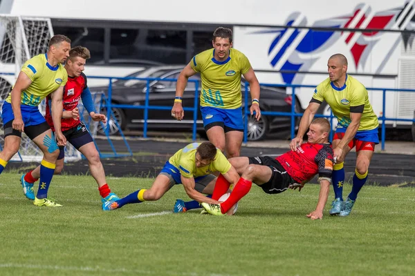 Odessa Ucraina Maggio 2016 Semifinale Della Coppa Europa Rugby Gioco — Foto Stock