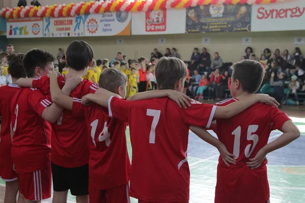 Odessa, Ukrayna - 29 Nisan 2017: rugby ligi odessa maçın özel spor okulu