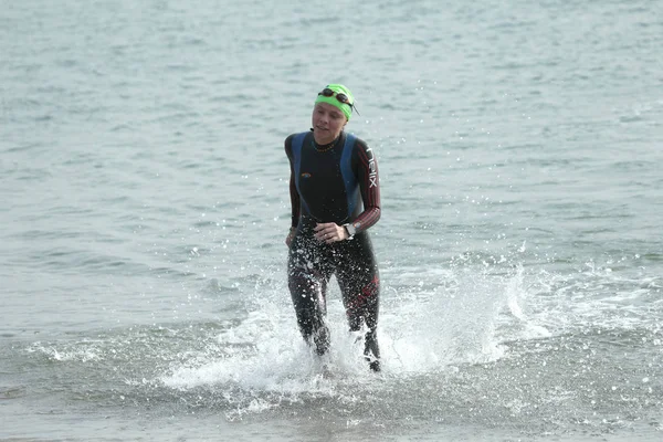 Odessa Ukraine Septembre 2018 Oceanman Open Water Swimming Competitions Odessa — Photo