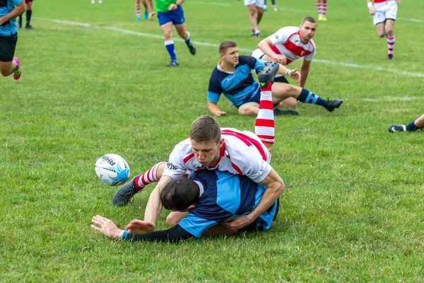 Odessa Ukraine May 2018 Ukrainian Cup Politechnik Odessa Credo Odessa — Stock Photo, Image