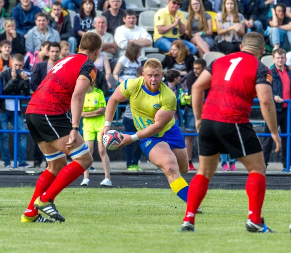 Odessa Ukraine Maio 2016 Semi Final Rugby Taça Dos Campeões — Fotografia de Stock