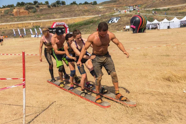 Odessa Ucraina Agosto 2018 Corse Sportive Tradizionali Della Nazione Gara — Foto Stock