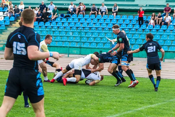 Krasnodar Russland Mai 2018 Russische Rugby Meisterschaft Der Männer Kuban — Stockfoto