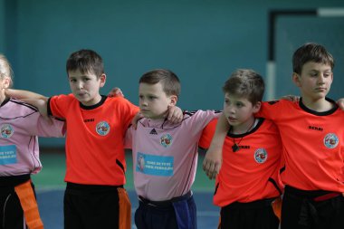 29 Nisan 2017 - Odessa, Ukrayna: rugby ligi odessa maçın özel spor okulu