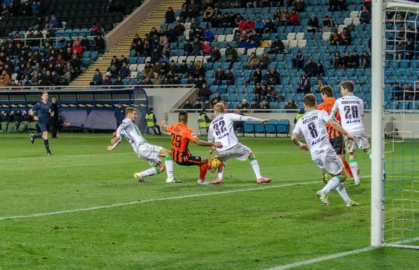 Odessa Oekraïne December 2015 Karpaty Shakhtar Donetsk Een Match Voor — Stockfoto