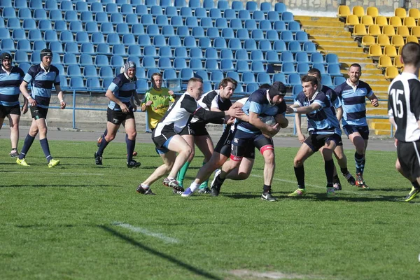 Odessa Ucrania Abril 2018 International Match European Rugby Championship Politechnik —  Fotos de Stock