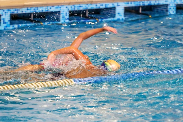 Odessa Ucrania Septiembre 2016 Natación Deportiva Piscina Durante Campeonato Ucraniano —  Fotos de Stock