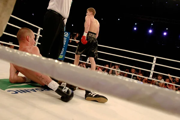 Odessa Ucrania Mayo 2014 Título Versión Combate Profesional Campeón Alexander — Foto de Stock