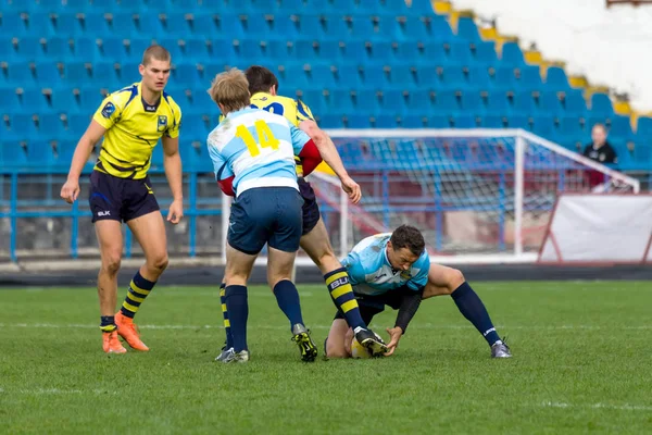 Odessa Ukraine Mai 2017 Europameister Rugbycup Ukraine Blau Und Schweden — Stockfoto