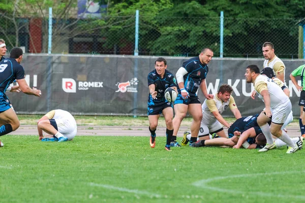 Krasnodar Rusya Federasyonu 2018 Olabilir Rus Rugby Şampiyonası Erkekler Arasında — Stok fotoğraf