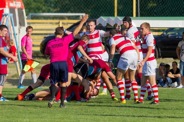 Odessa Ukraine September 2017 Internationales Rugby Turnier Zwischen Den Mannschaften — Stockfoto