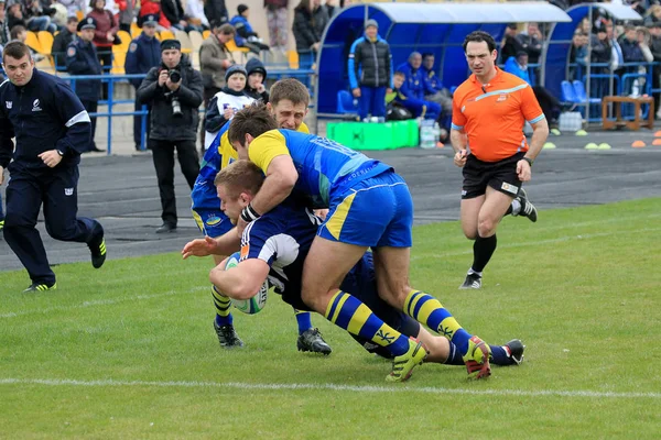 Odessa Ukraine April 2013 Internationaler Europapokal Rugby Team Aus Moldawien — Stockfoto