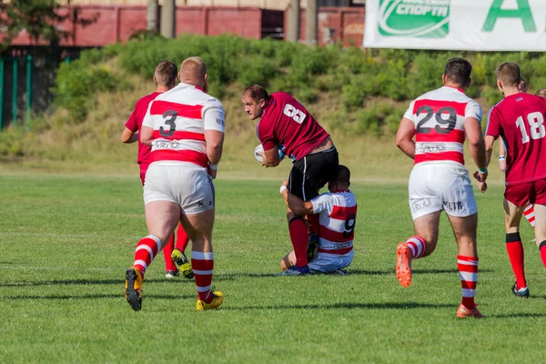 Odessa Ukraine September 2017 International Rugby Tournament Teams Chisinau Moldova — Stock Photo, Image