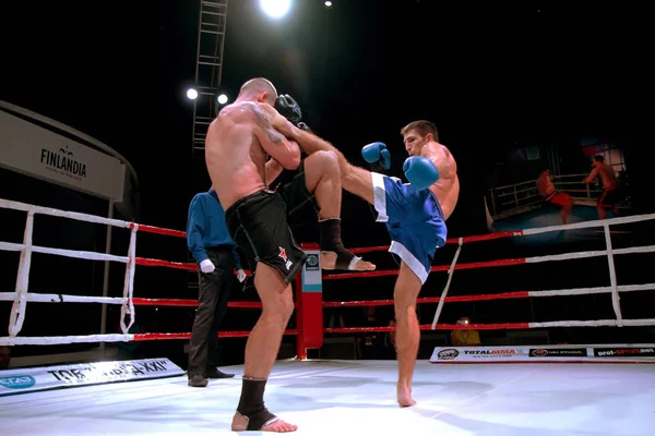 Odessa Ucrânia Agosto 2013 Atletismo Mma Lutadores Artes Marciais Mistas — Fotografia de Stock