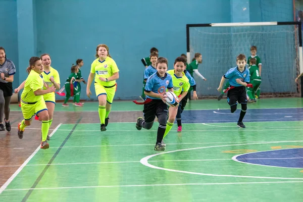 Odessa, Ukrayna - 29 Nisan 2017: rugby ligi odessa maçın özel spor okulu