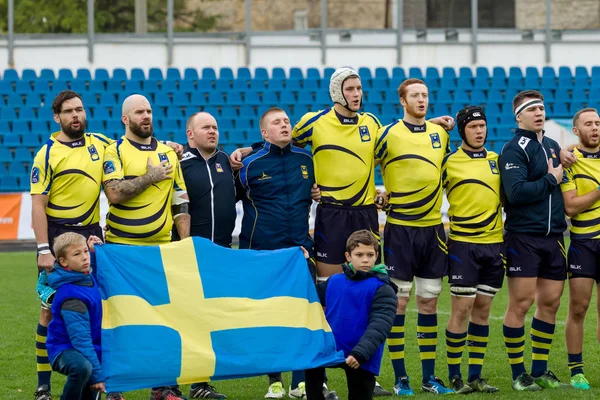 Odessa Ukraine May 2017 European Rugby Champions Cup Ukraine Blue — Stock Photo, Image