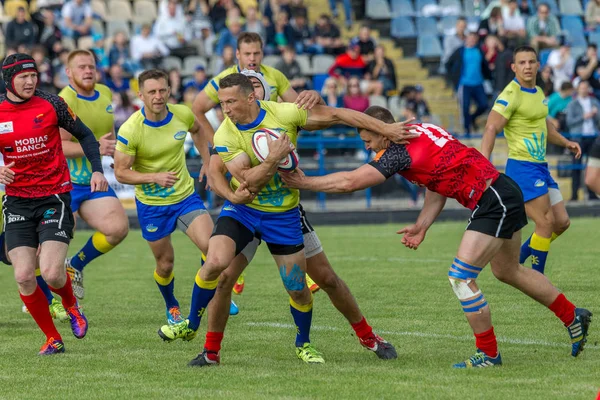 Odessa Ukraine Maio 2016 Semi Final Rugby Taça Dos Campeões — Fotografia de Stock