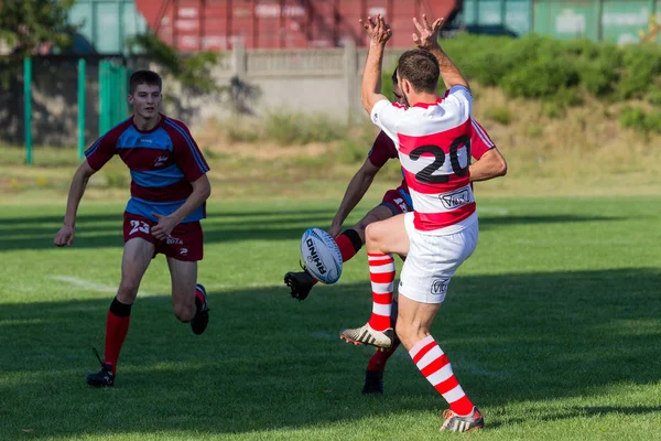 Odessa Ukraina September 2017 Internationella Rugby Turnering Mellan Lagen Chisinau — Stockfoto