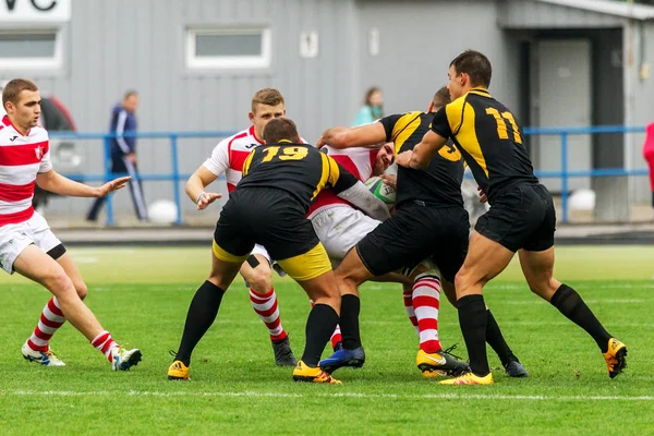 Odessa Ukraine Okt 2017 Rugby Meisterschaft Nationalmannschaft Von Odessa Harkow — Stockfoto