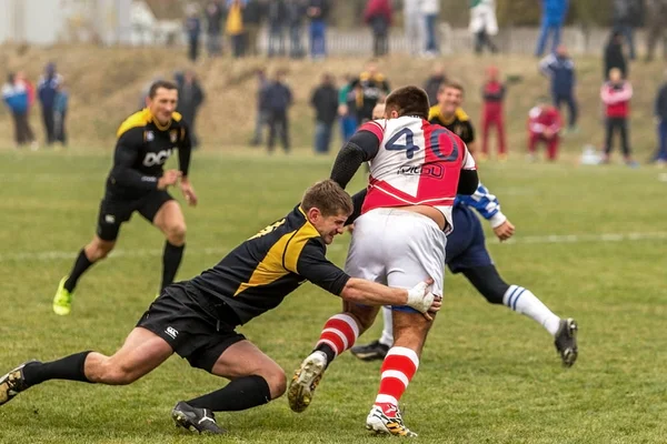 Odessa Ukraina November 2015 Ukrainska Cup Rugby Credo Odessa Och — Stockfoto