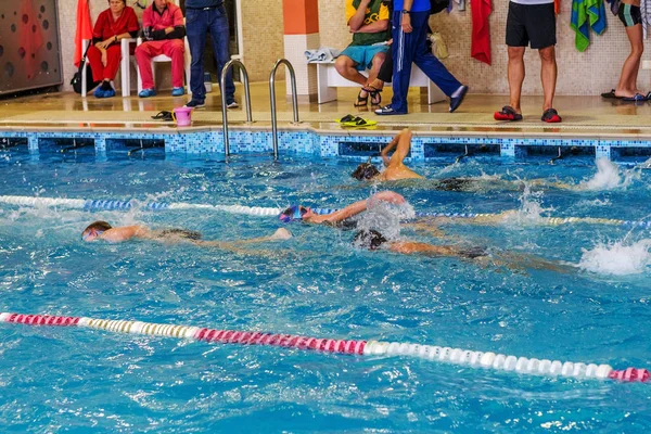 Odessa Ucraina Settembre 2016 Nuoto Sportivo Piscina Durante Campionato Ucraino — Foto Stock