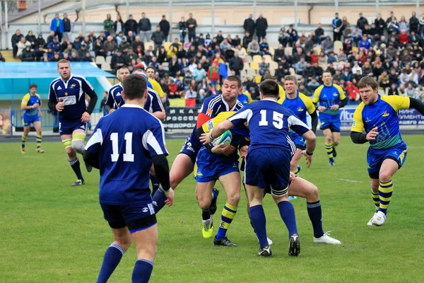 Odessa Ukraine Avril 2013 Coupe Europe Internationale Rugby Équipe Moldavie — Photo