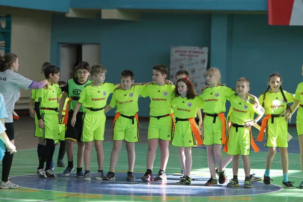 29 Nisan 2017 - Odessa, Ukrayna: rugby ligi odessa maçın özel spor okulu