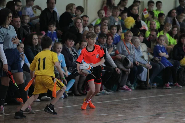 Avril 2017 Odessa Ukraine Match Rugby Xiii École Spéciale Sport — Photo