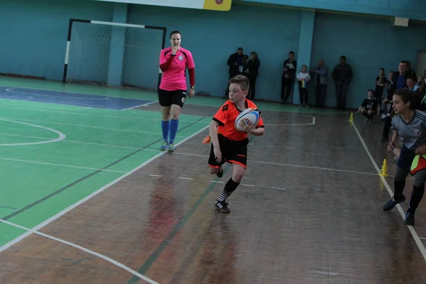 Avril 2017 Odessa Ukraine Match Rugby Xiii École Spéciale Sport — Photo