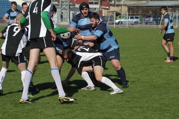 Odessa Ucrania Abril 2018 International Match European Rugby Championship Politechnik —  Fotos de Stock