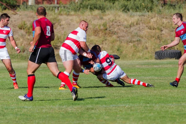 Odessa Ukraina September 2017 Internationella Rugby Turnering Mellan Lagen Chisinau — Stockfoto