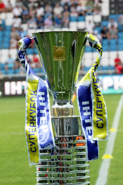 Odessa, Ukrayna - 10 Temmuz 2013: Süper Kupası Inter futbol sırasında oyun Shakhtar Donetsk ve Chernomorets Odessa, 10 Temmuz 2013, Odessa, Ukrayna