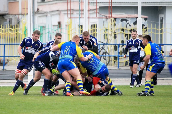 Odessa Ucrania Abril 2013 Copa Europa Internacional Rugby Equipo Moldavia —  Fotos de Stock