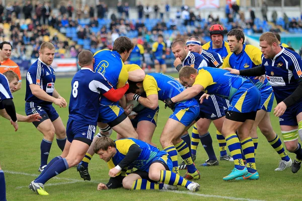 Odessa Ucrania Abril 2013 Copa Europa Internacional Rugby Equipo Moldavia —  Fotos de Stock