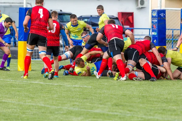 Odessa Ucrania Mayo 2016 Semifinal Copa Europa Rugby Tenso Juego — Foto de Stock