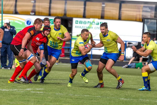 Odessa Ukraine Maio 2016 Semi Final Rugby Taça Dos Campeões — Fotografia de Stock