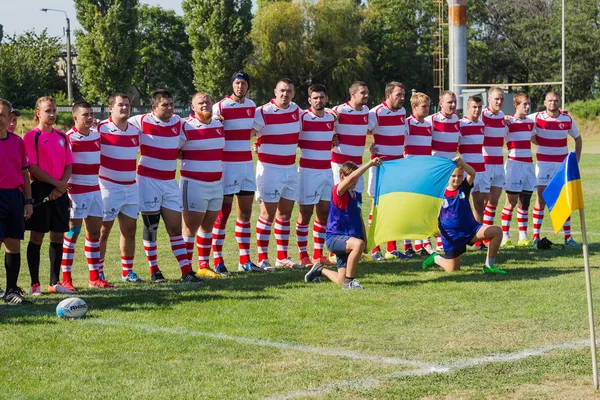 Odessa Ukraina Września 2017 Turniej Międzynarodowej Rugby Pomiędzy Zespołami Chişinău — Zdjęcie stockowe