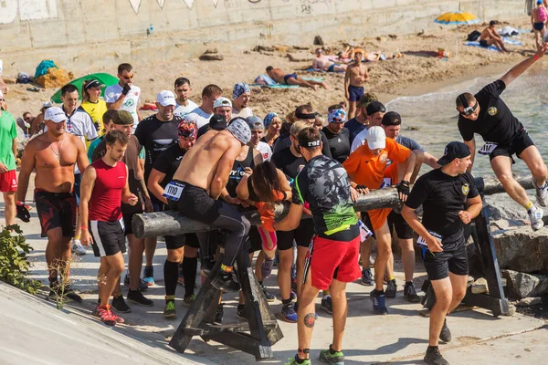 Odessa Ucraina Agosto 2018 Gare Sportive Tradizionali Della Nazione Gara — Foto Stock