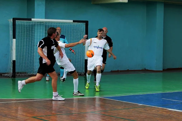 Oděsa Ukrajina Září 2016 Ukrajinský Pohár Minifotbal Mezi Veterány Sport — Stock fotografie