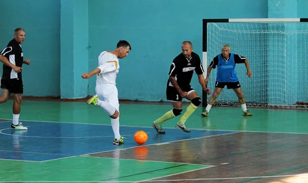 Odessa Ukraine Setembro 2016 Copa Ucrânia Sobre Mini Futebol Entre — Fotografia de Stock