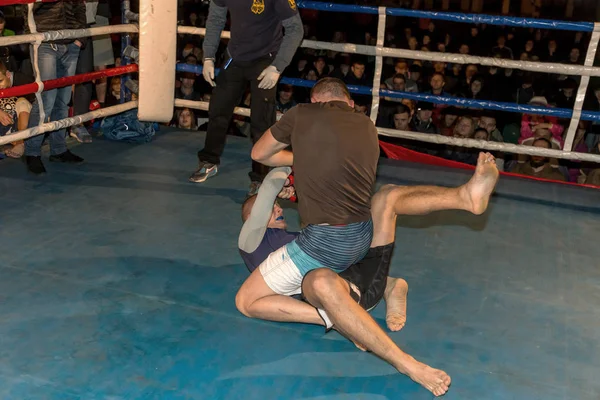 Odessa Ukraine Octobre 2015 Combat Régional Sur Ring Athlétisme Mma — Photo