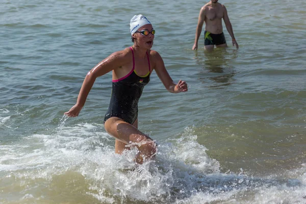 Odessa Ukraine August 2018 Traditional Sports Races Nation Ukrainian Race — Stock Photo, Image