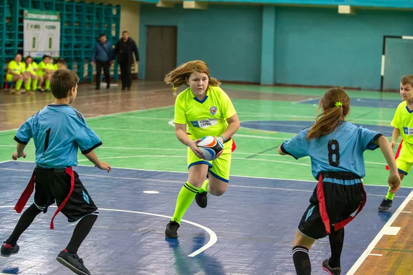 Odessa, Ukrayna - 29 Nisan 2017: rugby ligi odessa maçın özel spor okulu